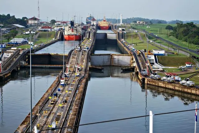 30 million at a time! Panama Canal ship 